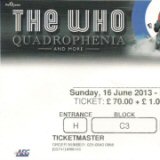 Ticket London, 16.06.2013