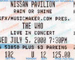 Ticket, 5.7.2000