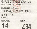 Ticket, 23.12.1975
