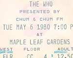 Ticket, 6.5.1980