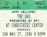 Ticket, 17.11.1996
