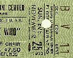 Ticket, 25.11.1973