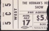 Ticket July 17 1967 (Vince Ricci)