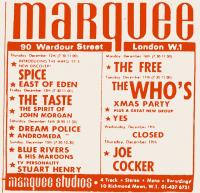 Promo add London 17 December 1968
