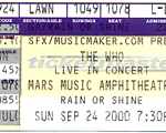 Ticket 24.9.2000