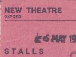 Ticket Stub, 6-5-1974 (© Steve Griffiths)